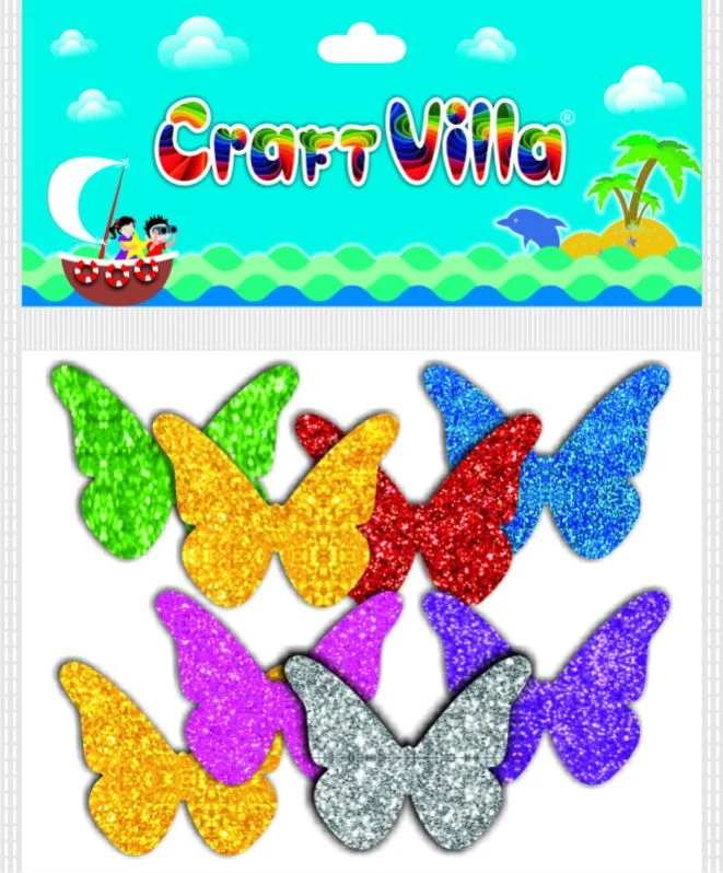 Craft Villa Sticker 1, 1pkt - 5pcs 