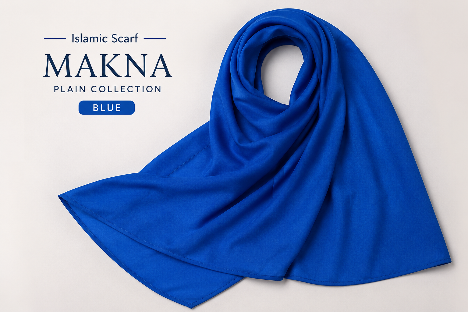 2pcs Scraf - Makna 24 Size BLUE