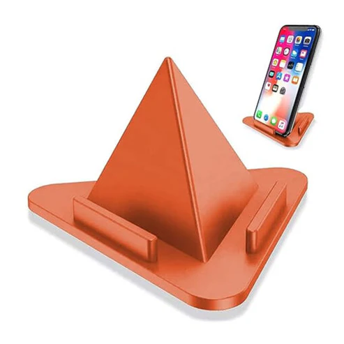 Triangle Pyramid Mobile Stand