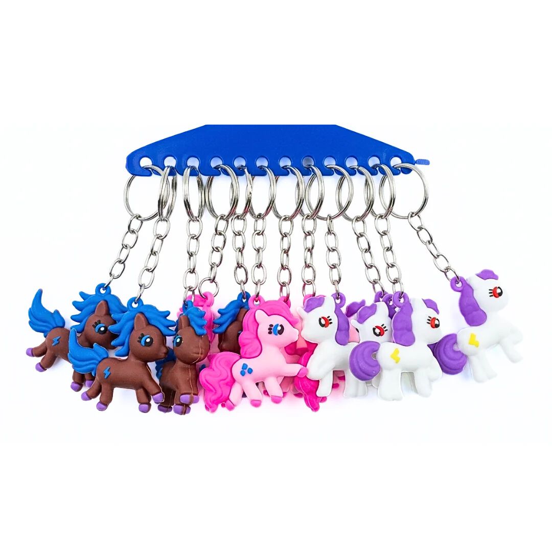 12pcs Unicorn Key Chain